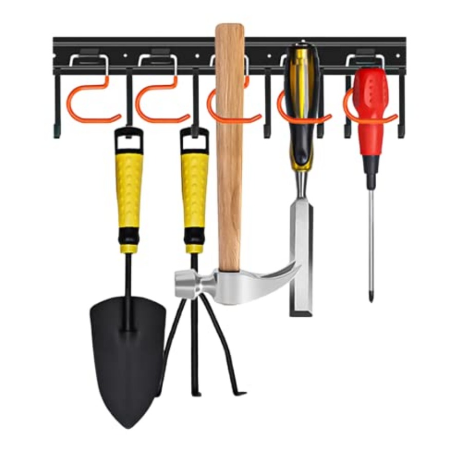 Gardening Tools Heavy Duty - 17'' All Metal Garden Tool Organizer