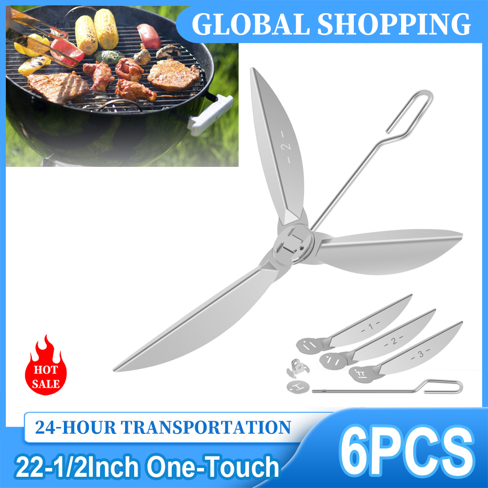 Gardening Tools Hoe - For 22-1/2Inch Grills One-Touch Cleaning System