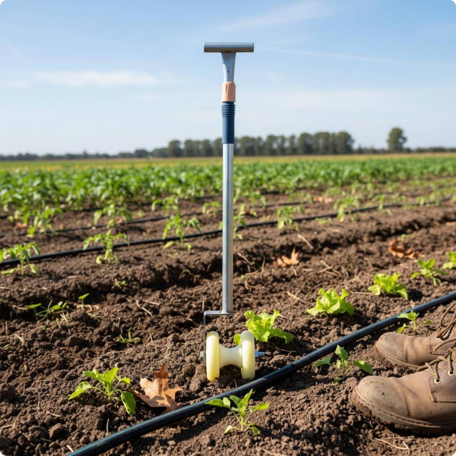 Gardening Tools Uses - Irrigation Line Puller Labor Saving Irrigation