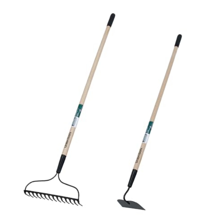 Gardening Tools Hoe - Union Tools Garden Soil Prep Bundle: