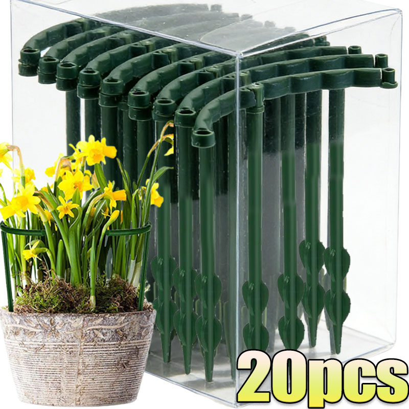 Gardening Tools Hoe - Plastic Plant Support Pile Frame Greenhouse