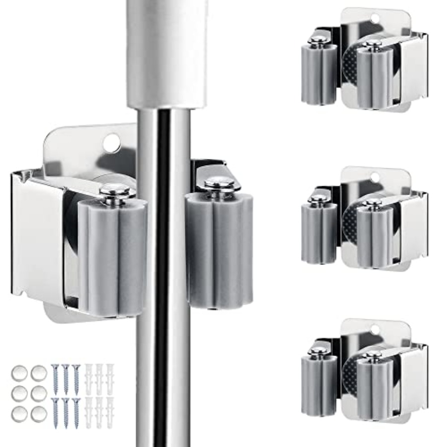 Gardening Tools Heavy Duty - 3PCS Broom and Mop Holder, Heavy
