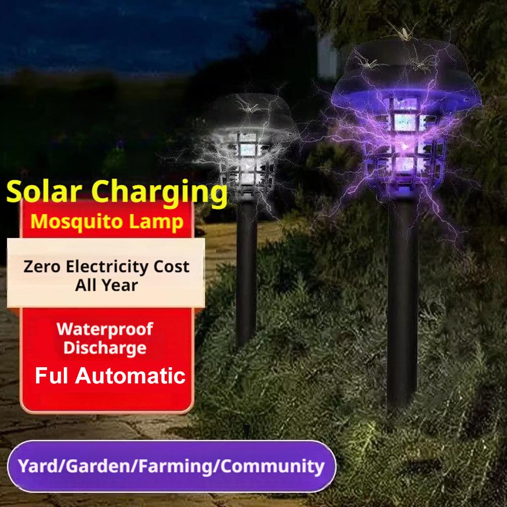 1/2PCS Solar Bug Zapper Waterp - مراجعة Gardening Tools Uses وسعره