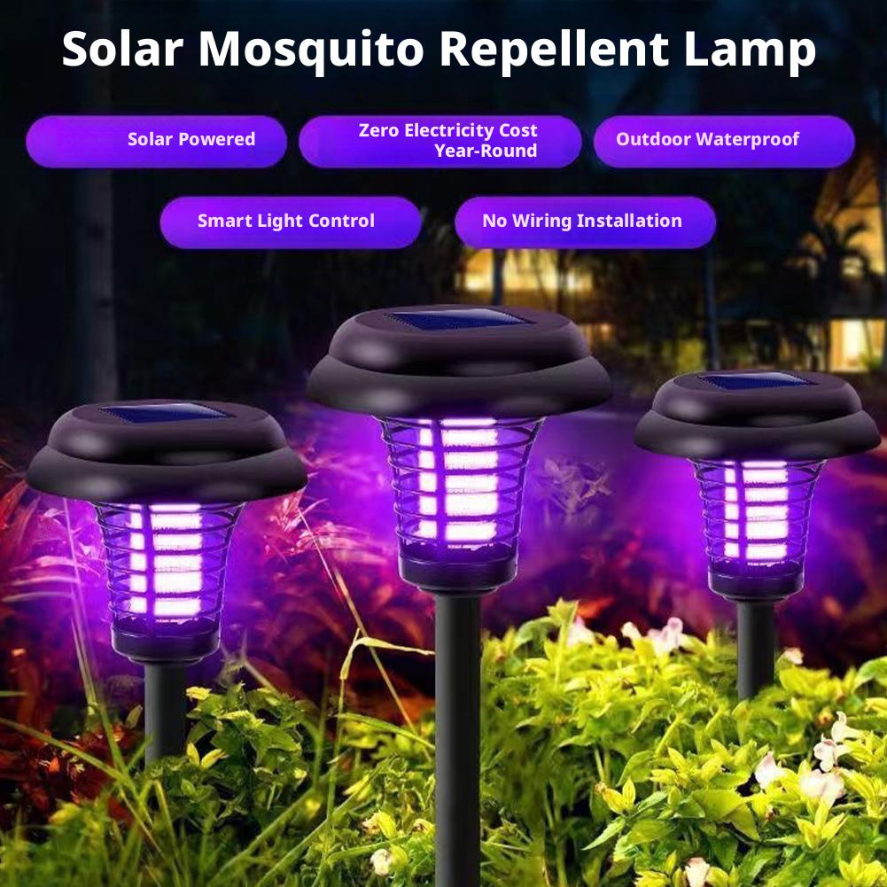 1/2PCS Solar Bug Zapper Waterp - مراجعة Gardening Tools Uses وسعره