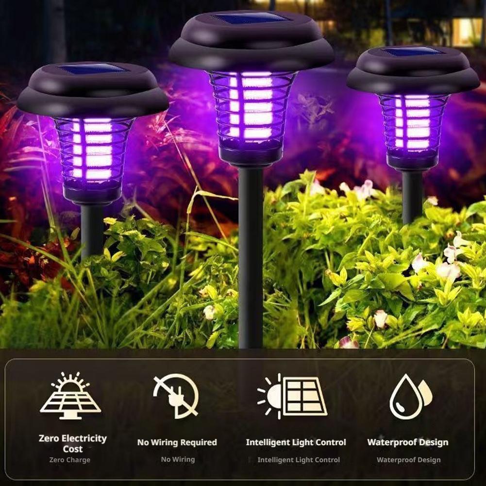 1/2PCS Solar Bug Zapper Waterp - مراجعة Gardening Tools Uses وسعره