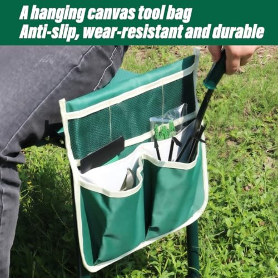Garden kneeler and seat for ou - مراجعة Gardening Tools Uses وسعره