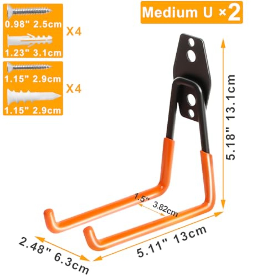 Heavy Duty Wall Hook for Tool/ - مراجعة Gardening Tools Heavy Duty وسعره
