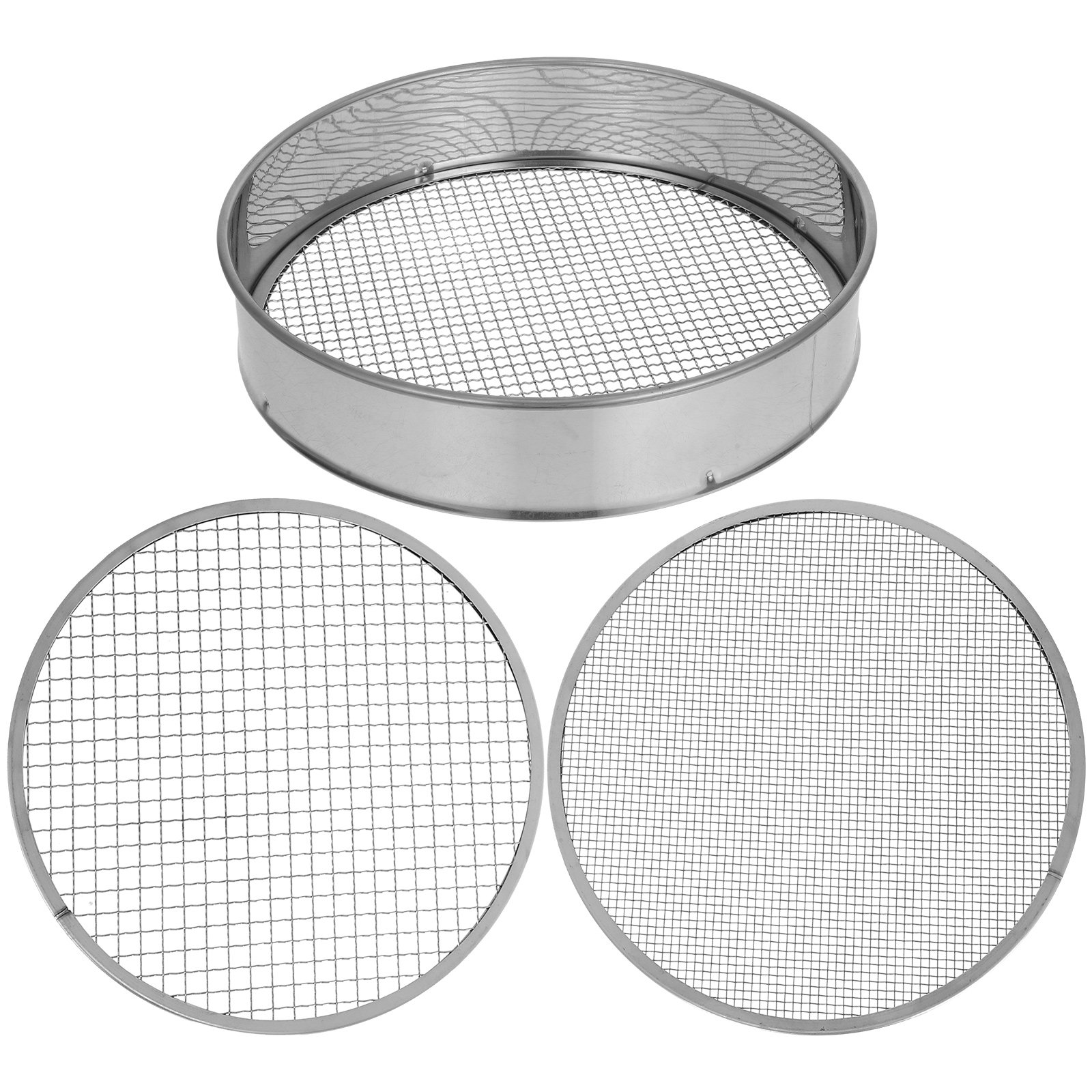 1Set Soil Sieve Set Stainless  - مراجعة Gardening Tools Set وسعره