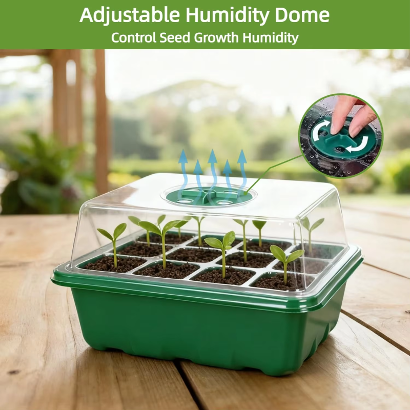 Seed Starter Tray Mini Greenho - مراجعة Propagation Tray Dome وسعره