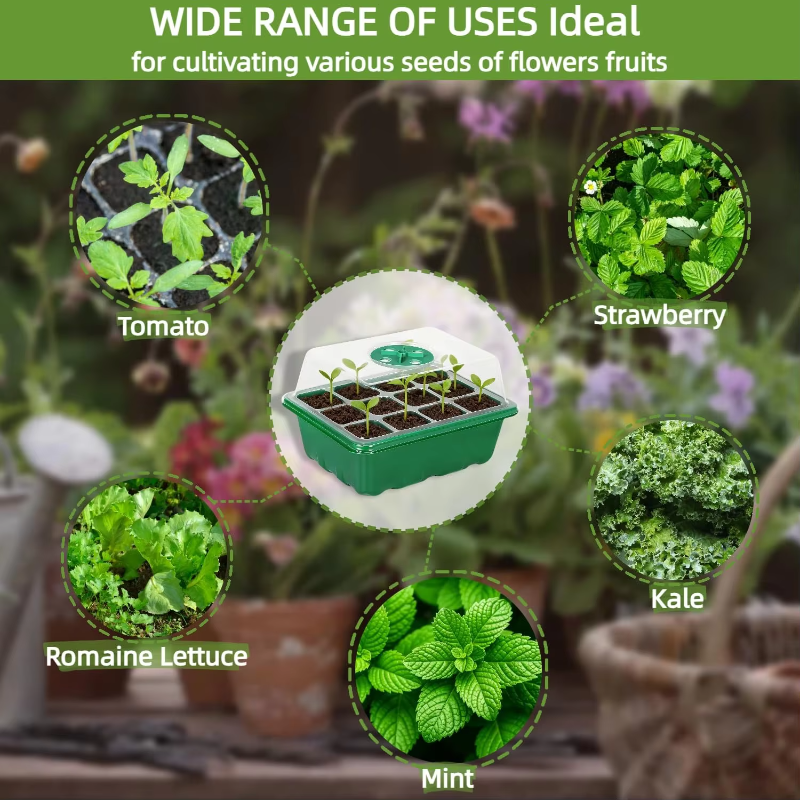 Seed Starter Tray Mini Greenho - مراجعة Propagation Tray Dome وسعره