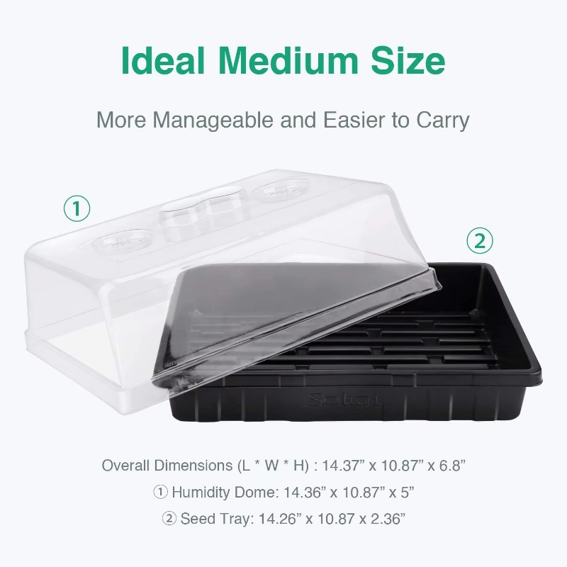 5-Inch plastic humidity dome f - مراجعة Propagation Tray Dome وسعره