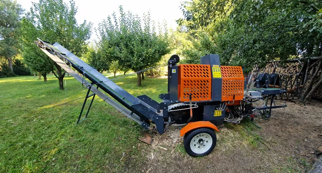 15HP high quality Log Splitter - مراجعة Gardening Tools Store وسعره