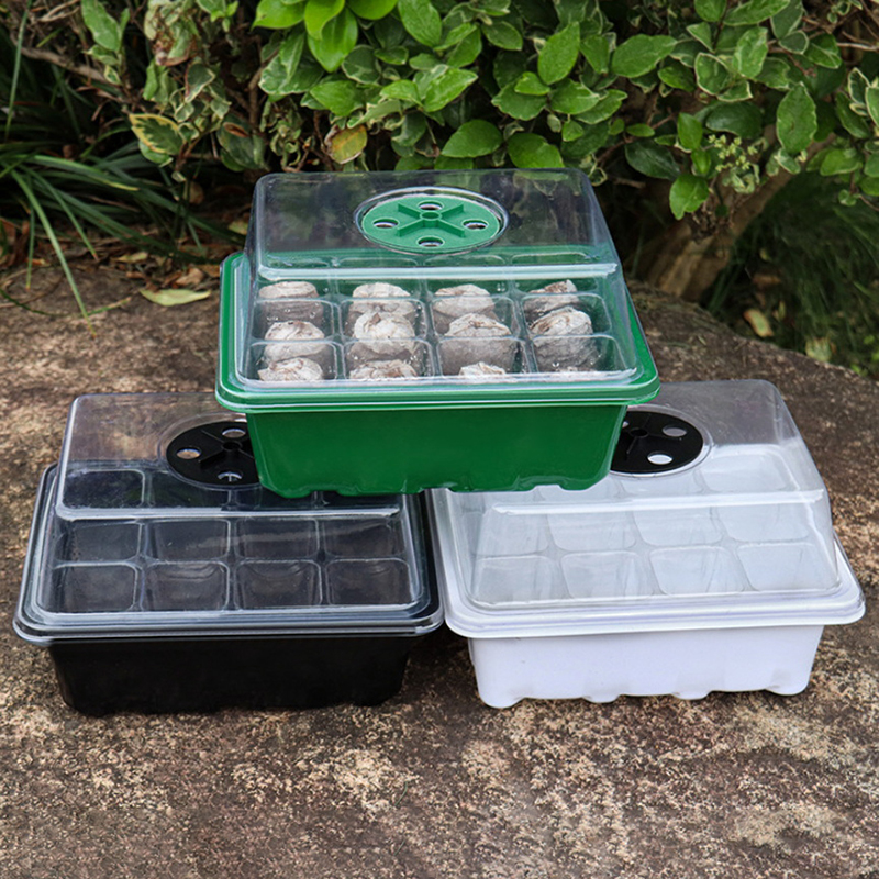 6/12 Holes Seed Starter Tray W - مراجعة Propagation Tray Dome وسعره