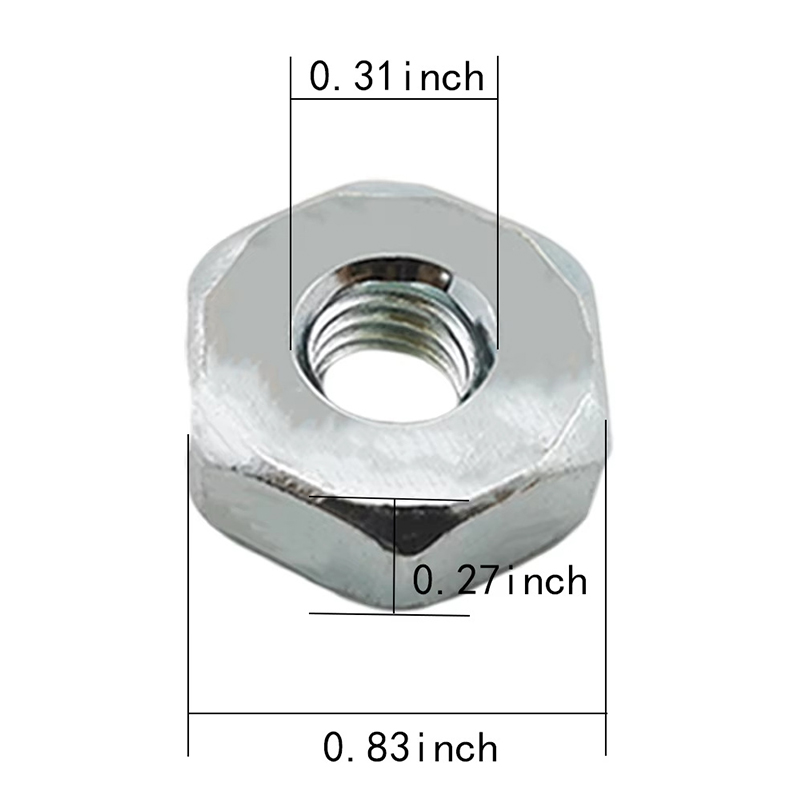 20Pcs Saw Guide Plate Nuts For - مراجعة Gardening Tools Guide وسعره