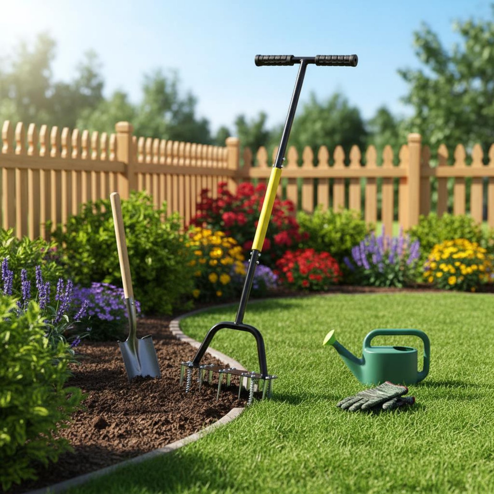 Half Moon Edger Detachable Des - مراجعة Gardening Tools Uses وسعره