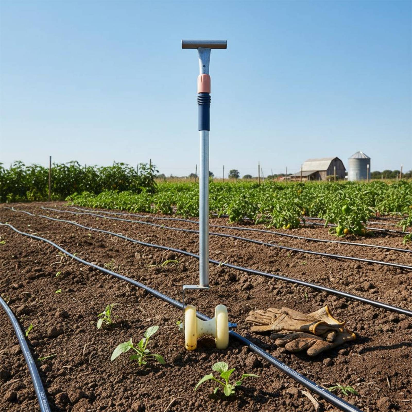 Irrigation Line Puller Labor S - مراجعة Gardening Tools Uses وسعره