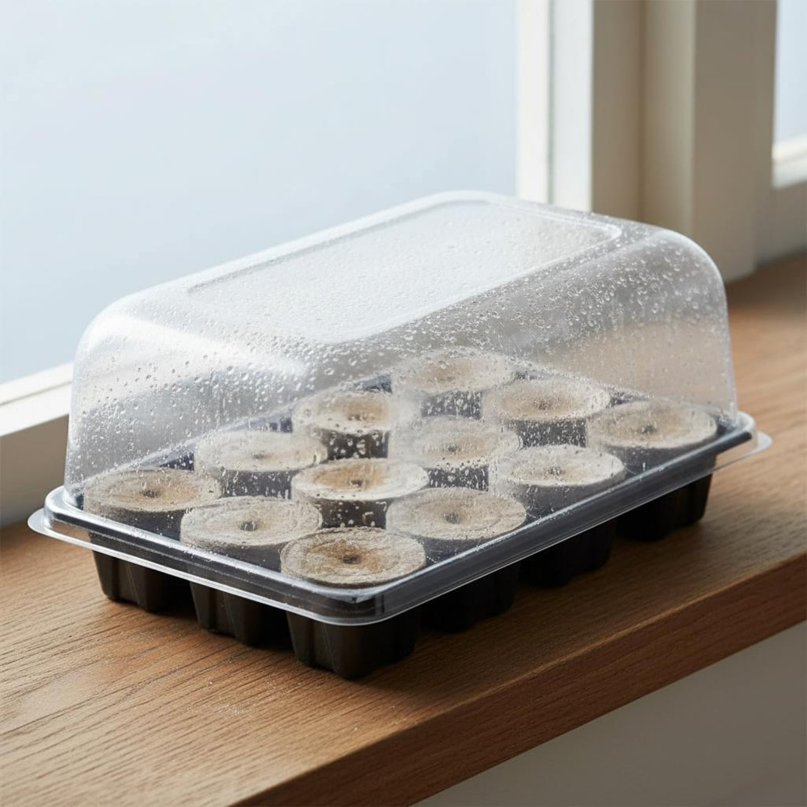 3 Pieces Sprout Nursery Tray w - مراجعة Propagation Tray Dome وسعره
