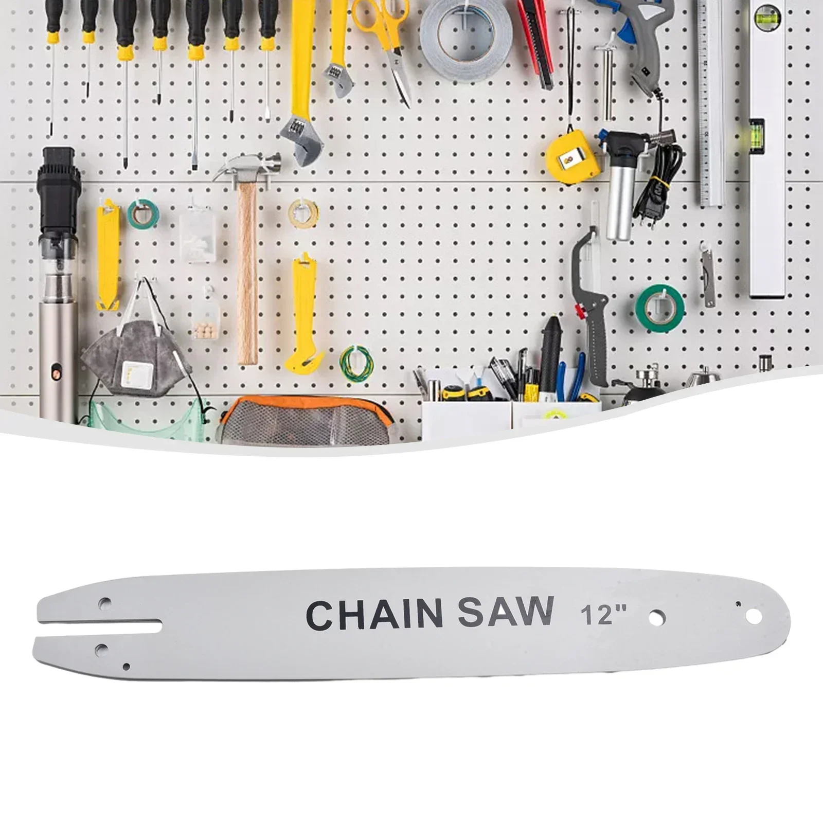 1pc 12 Inch Chainsaw Guide Bar - مراجعة Gardening Tools Guide وسعره