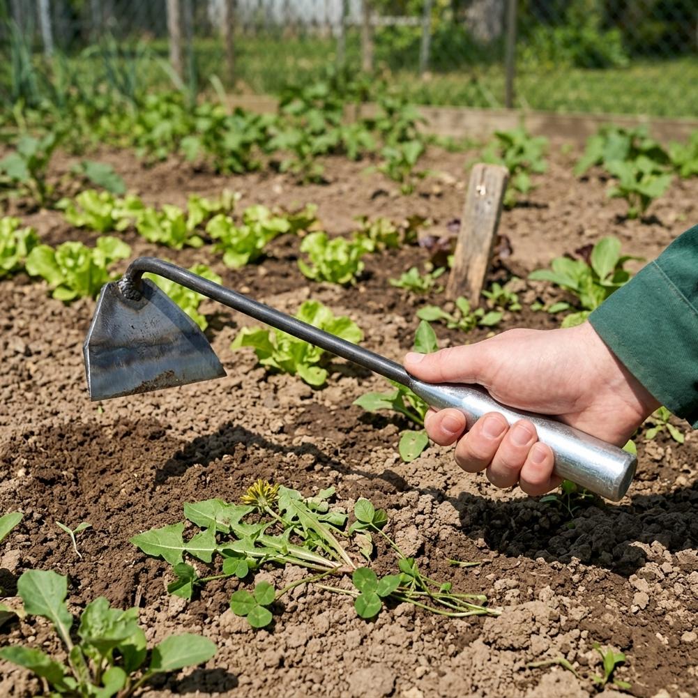 Crescent-shape Handheld Weedin - مراجعة Gardening Tools Hoe وسعره