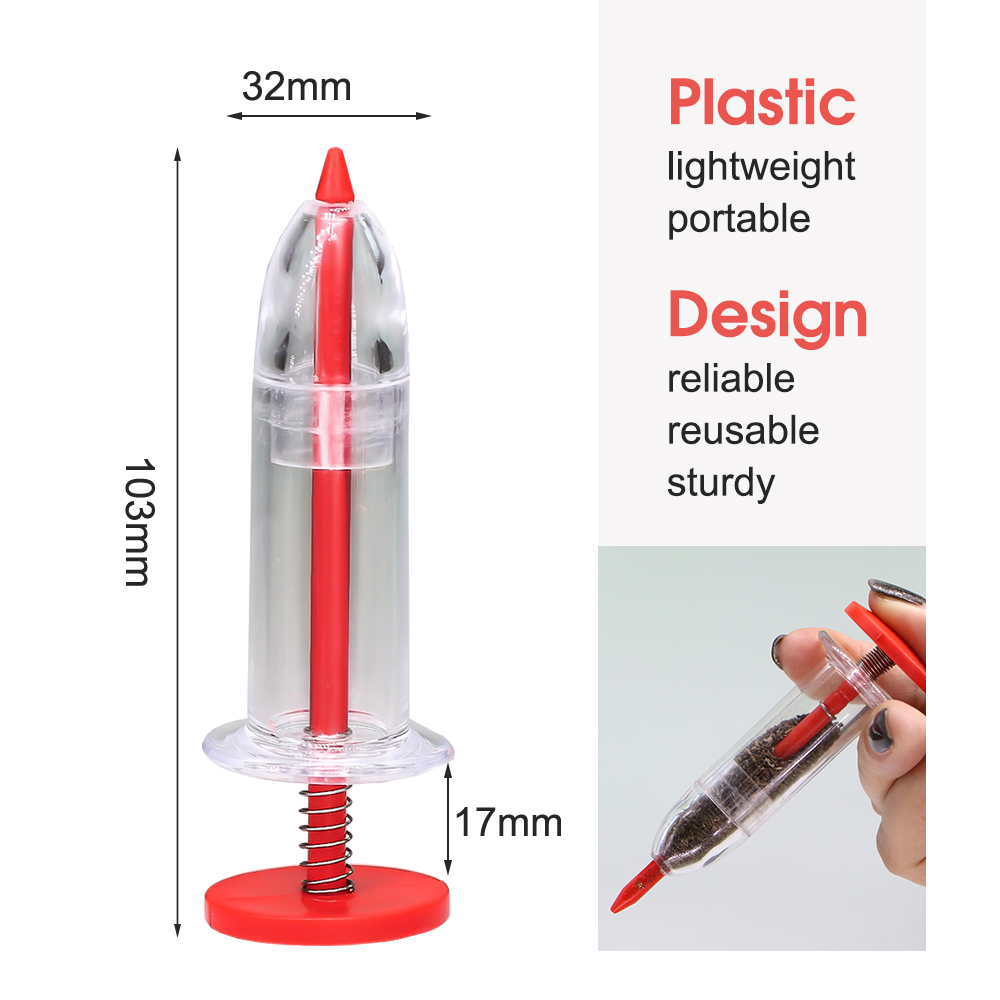 Garden Syringe Seeder Mini See - مراجعة Fertilizer Dispenser وسعره