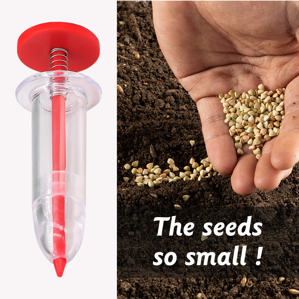 Garden Syringe Seeder Mini See - مراجعة Fertilizer Dispenser وسعره