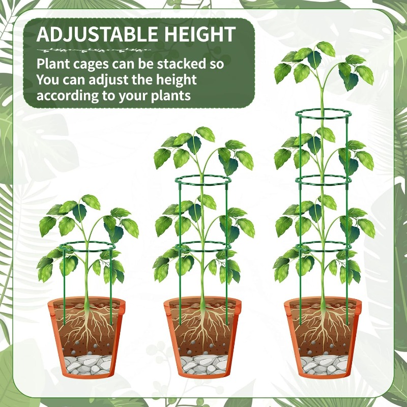 Plastic Plant Support Pile Fra - مراجعة Gardening Tools Hoe وسعره