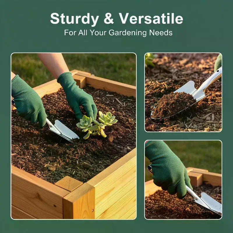 Stainless Steel Small Shovel P - مراجعة Gardening Tools Hoe وسعره