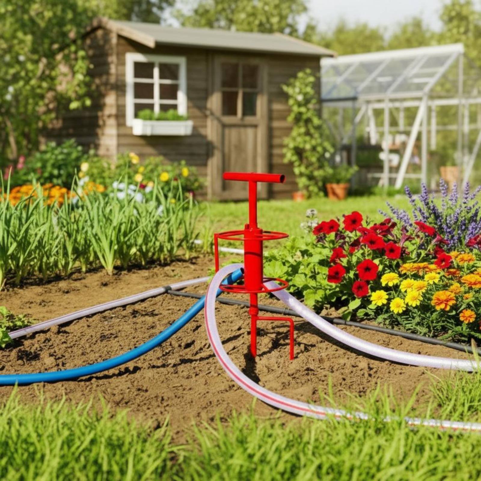 Farmland Water Pipe Turning To - مراجعة Gardening Tools Guide وسعره