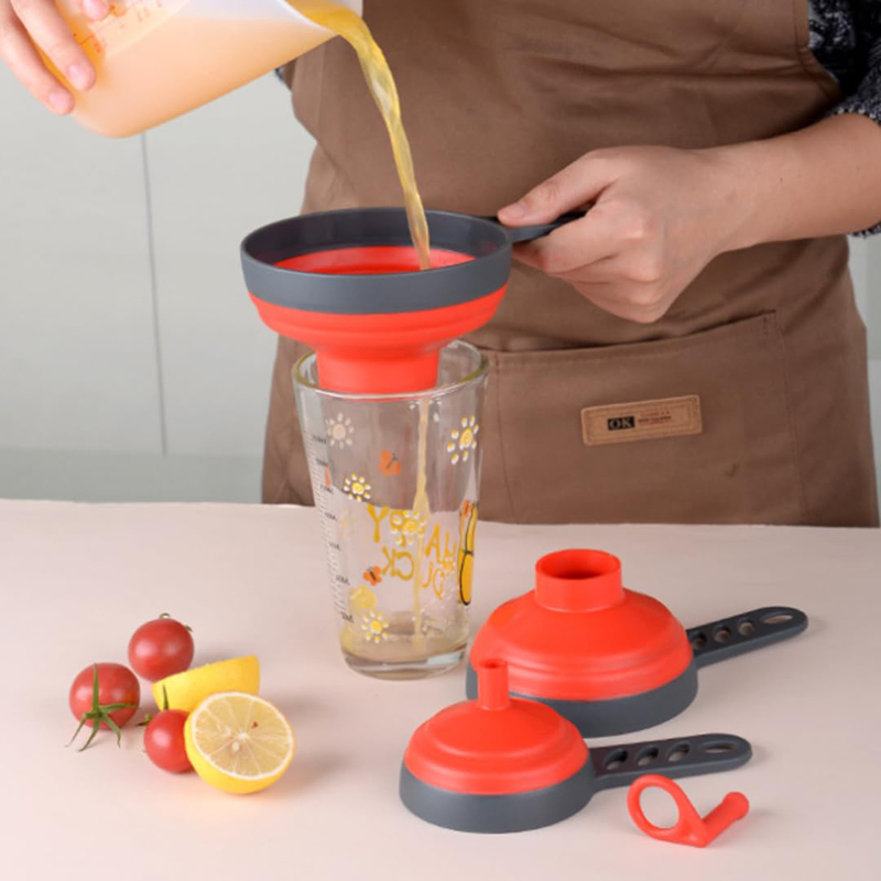 3Pcs/Set Kitchen Funnel 3Size  - مراجعة Fertilizer Dispenser وسعره