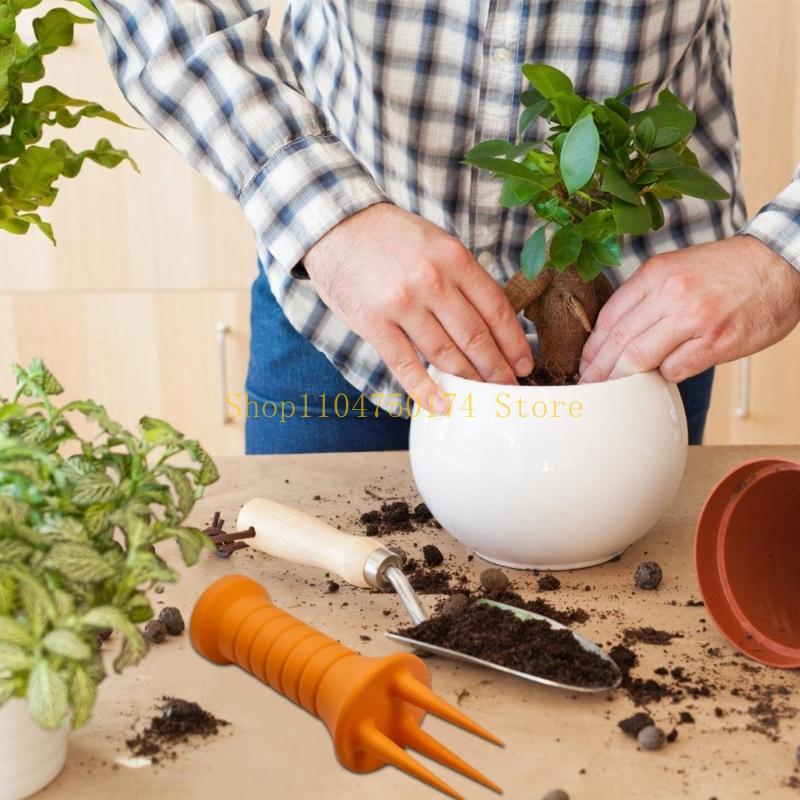 Soil Tiller Weeding Tool Manua - مراجعة Gardening Tools Description وسعره
