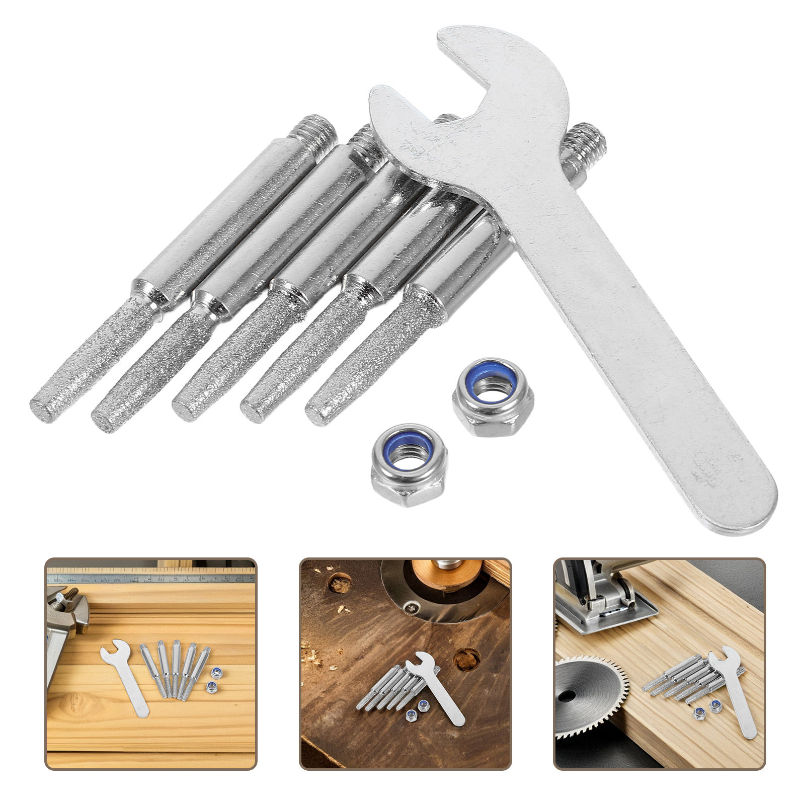 1Set Chainsaw Sharpening Bit D - مراجعة Gardening Tools Uses وسعره