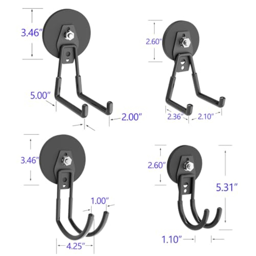 Heavy Duty Magnetic Hooks - An - مراجعة Gardening Tools Heavy Duty وسعره