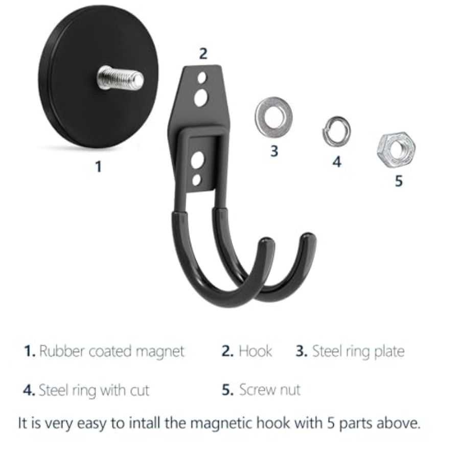 Heavy Duty Magnetic Hooks - An - مراجعة Gardening Tools Heavy Duty وسعره