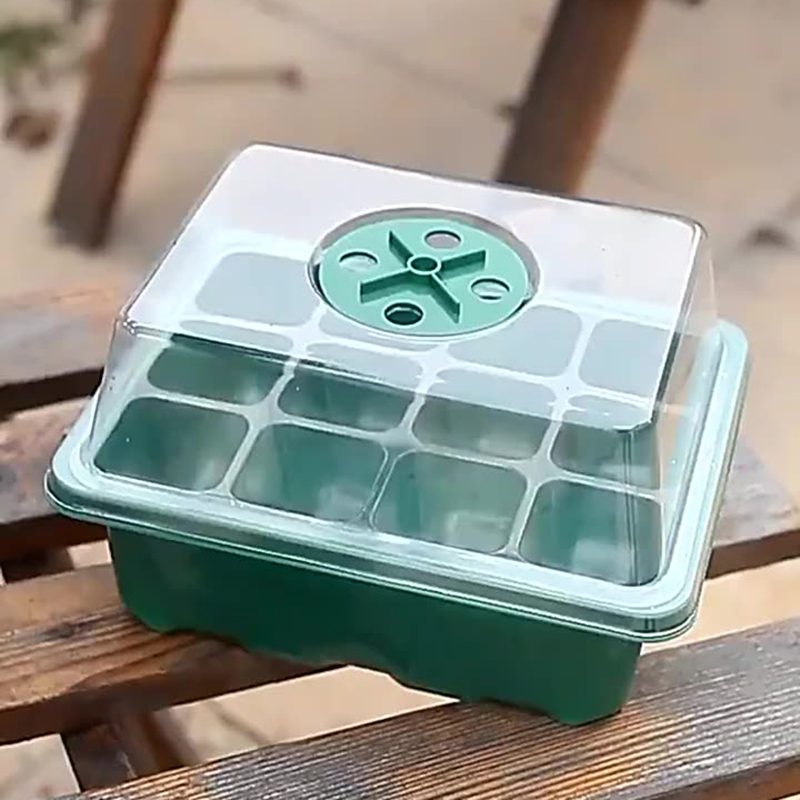 Hot Sale 6/12 Holes Seed Start - مراجعة Propagation Tray Dome وسعره