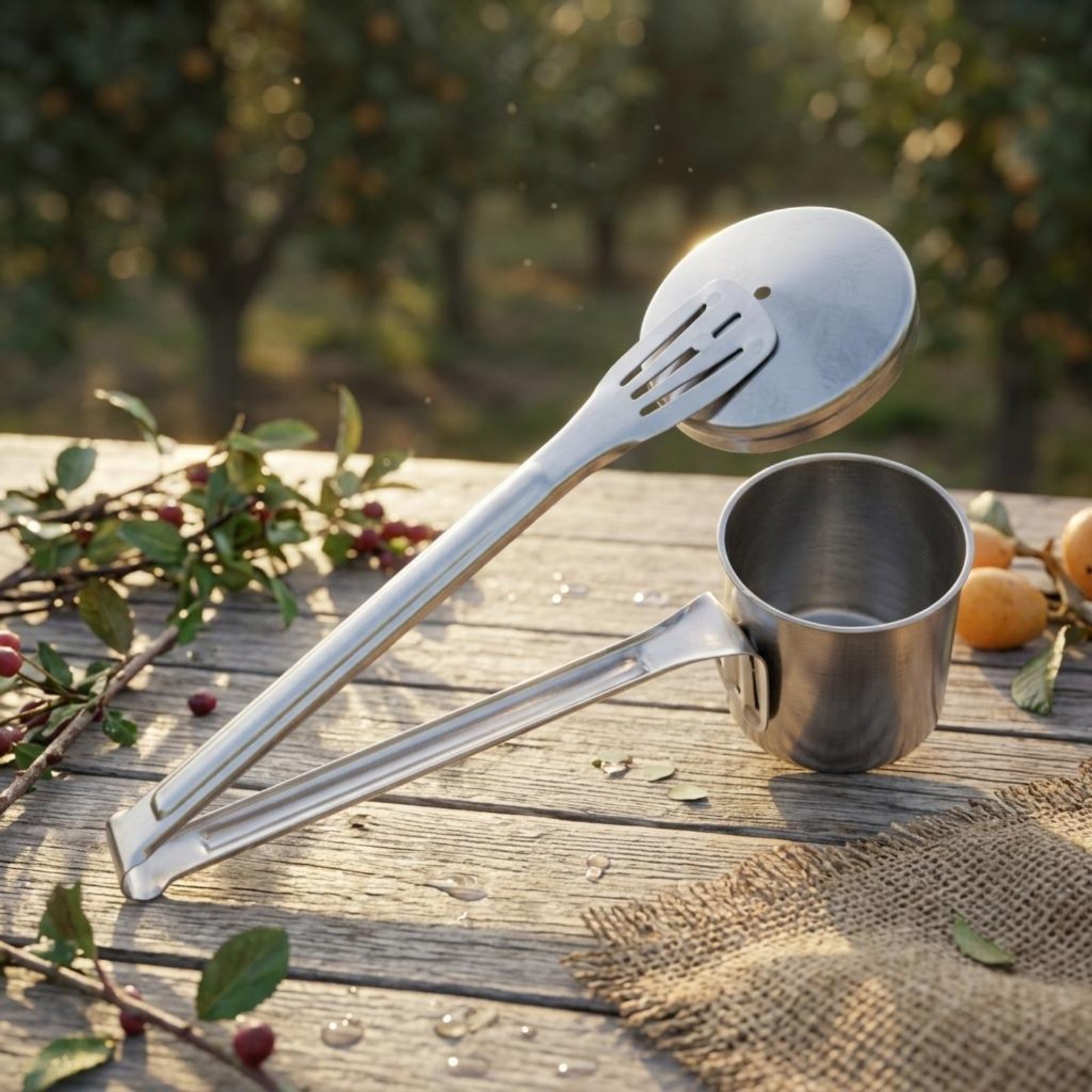 Cup Fruit Picker Stainless Ste - مراجعة Gardening Tools Uses وسعره